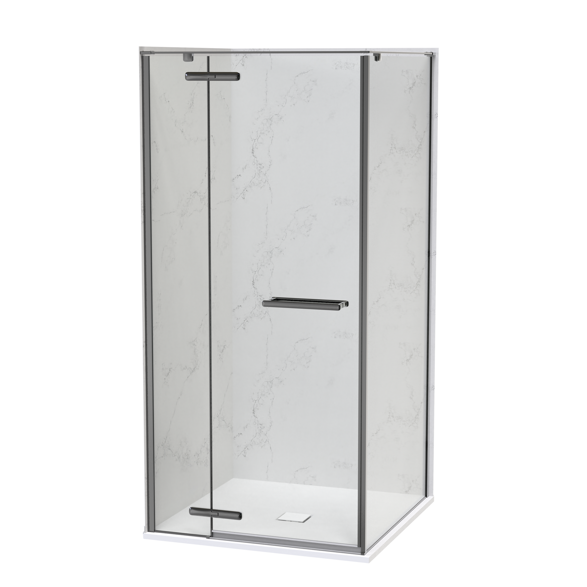 SlateForma Artus 1000x1000 Two Wall Shower