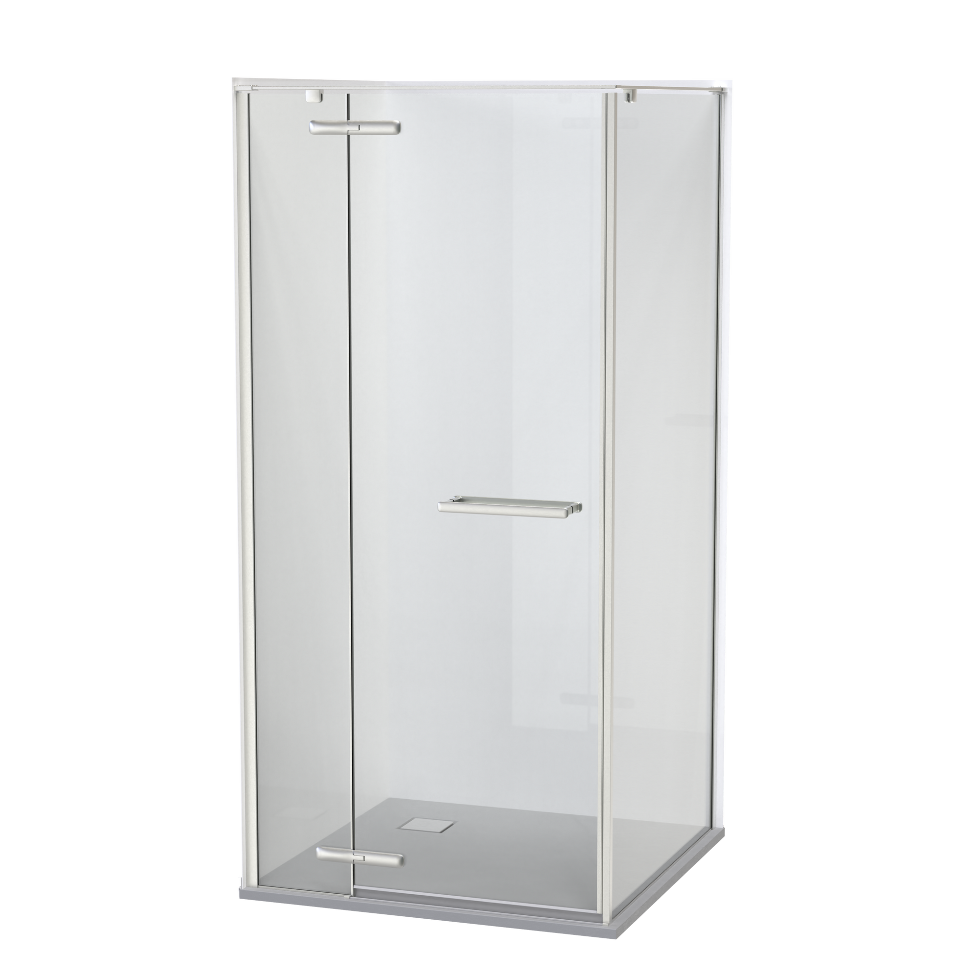 SlateForma Artus 1000x1000 Two Wall Shower