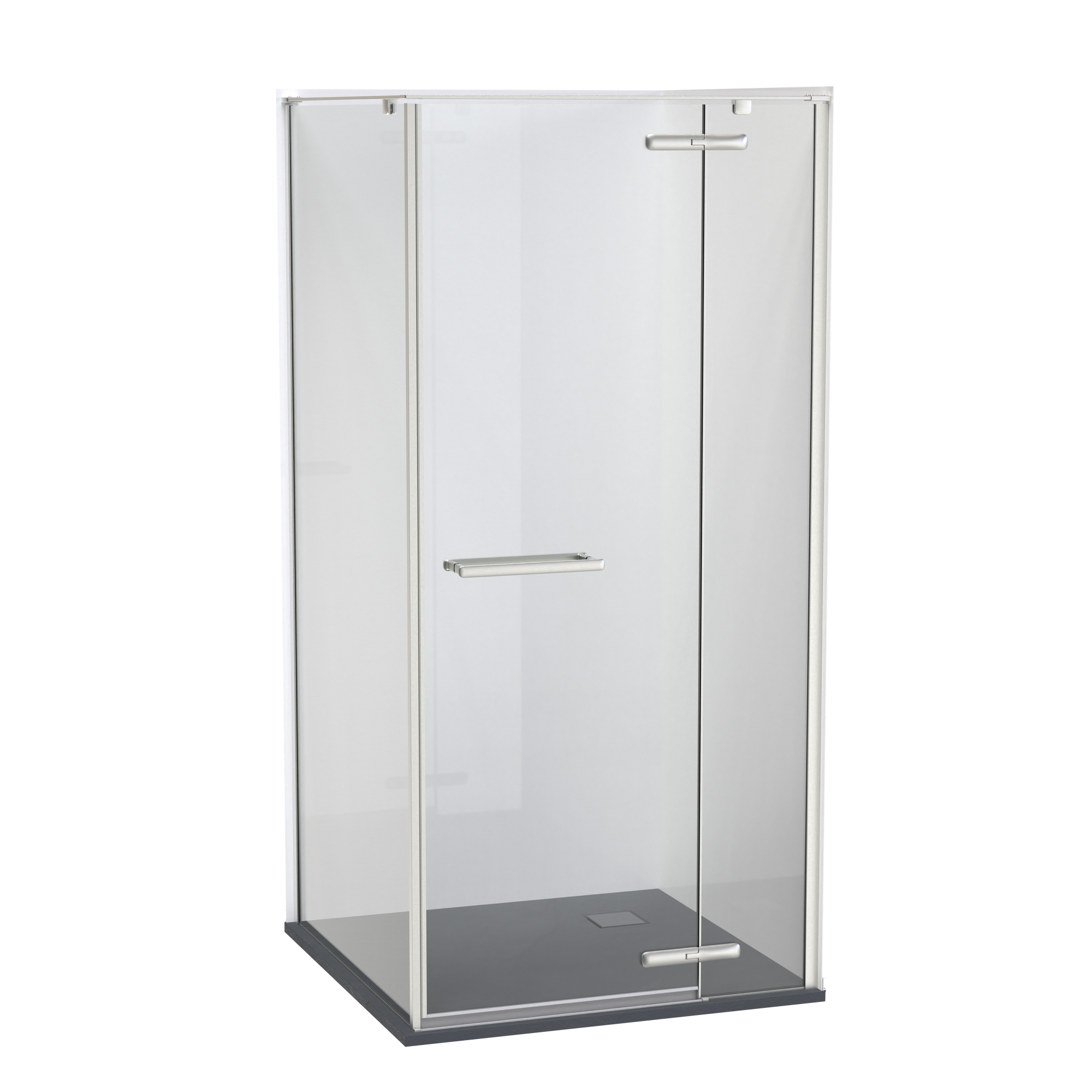 SlateForma Artus 1000x1000 Two Wall Shower
