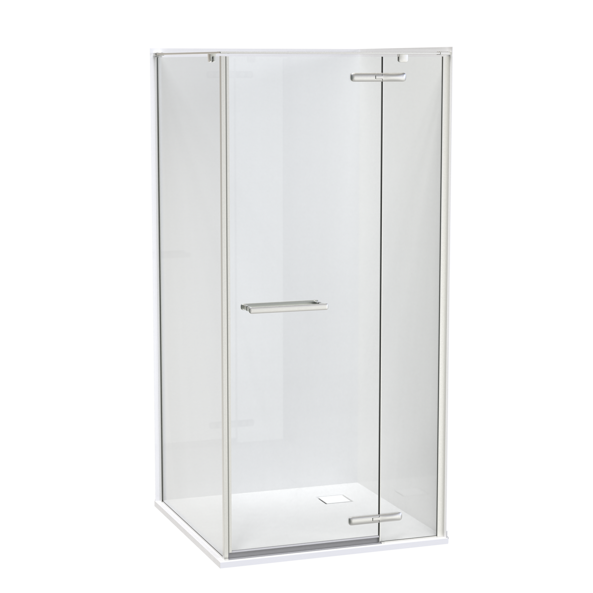 SlateForma Artus 1000x1000 Two Wall Shower