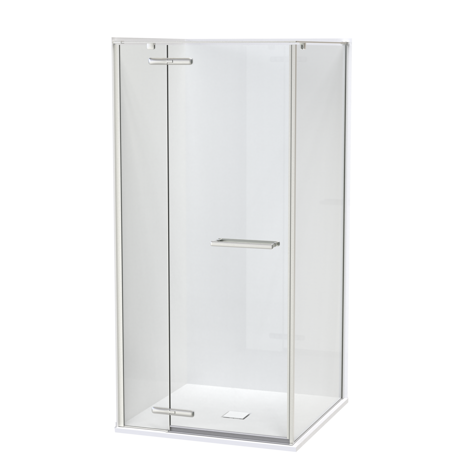 SlateForma Artus 1000x1000 Two Wall Shower