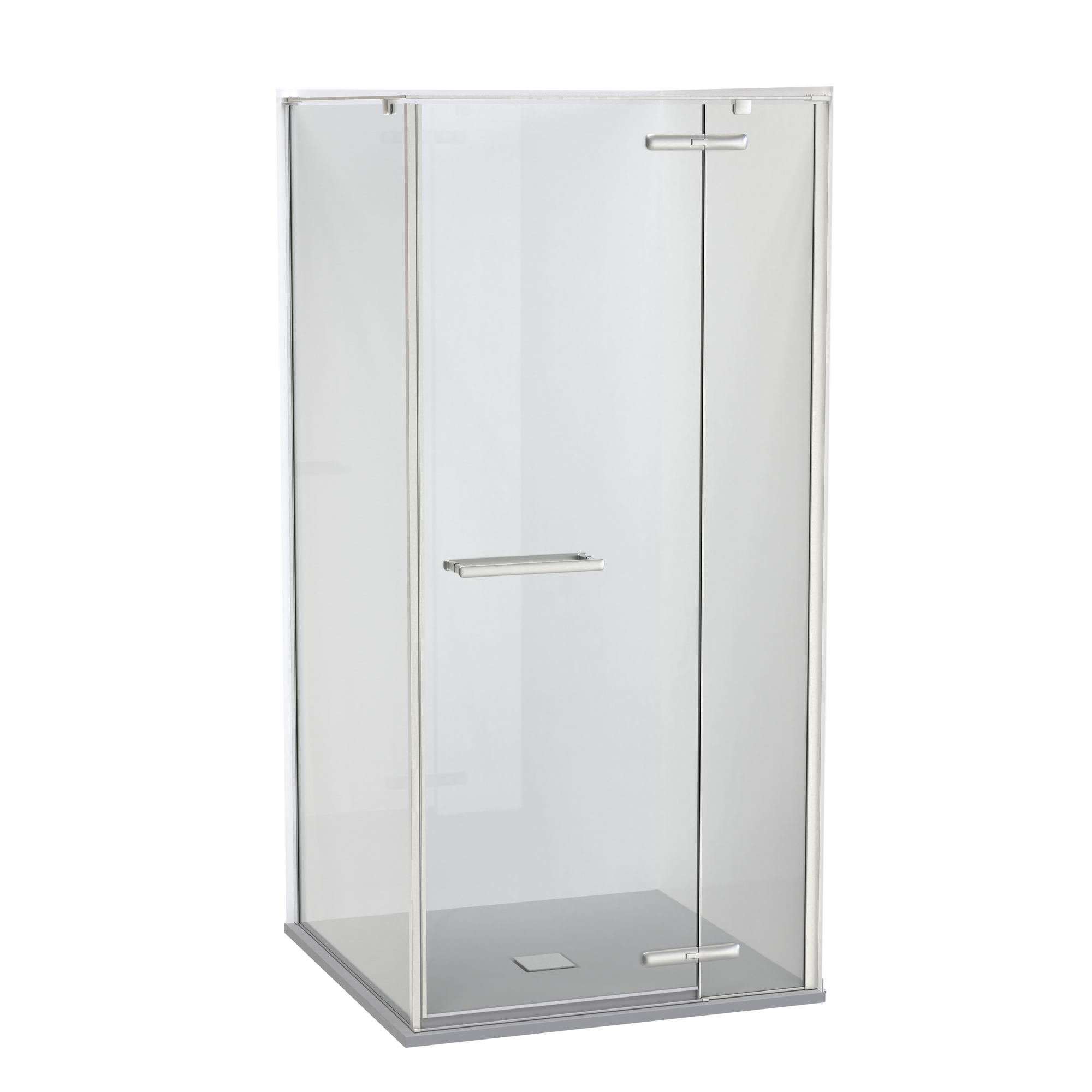 SlateForma Artus 1000x1000 Two Wall Shower