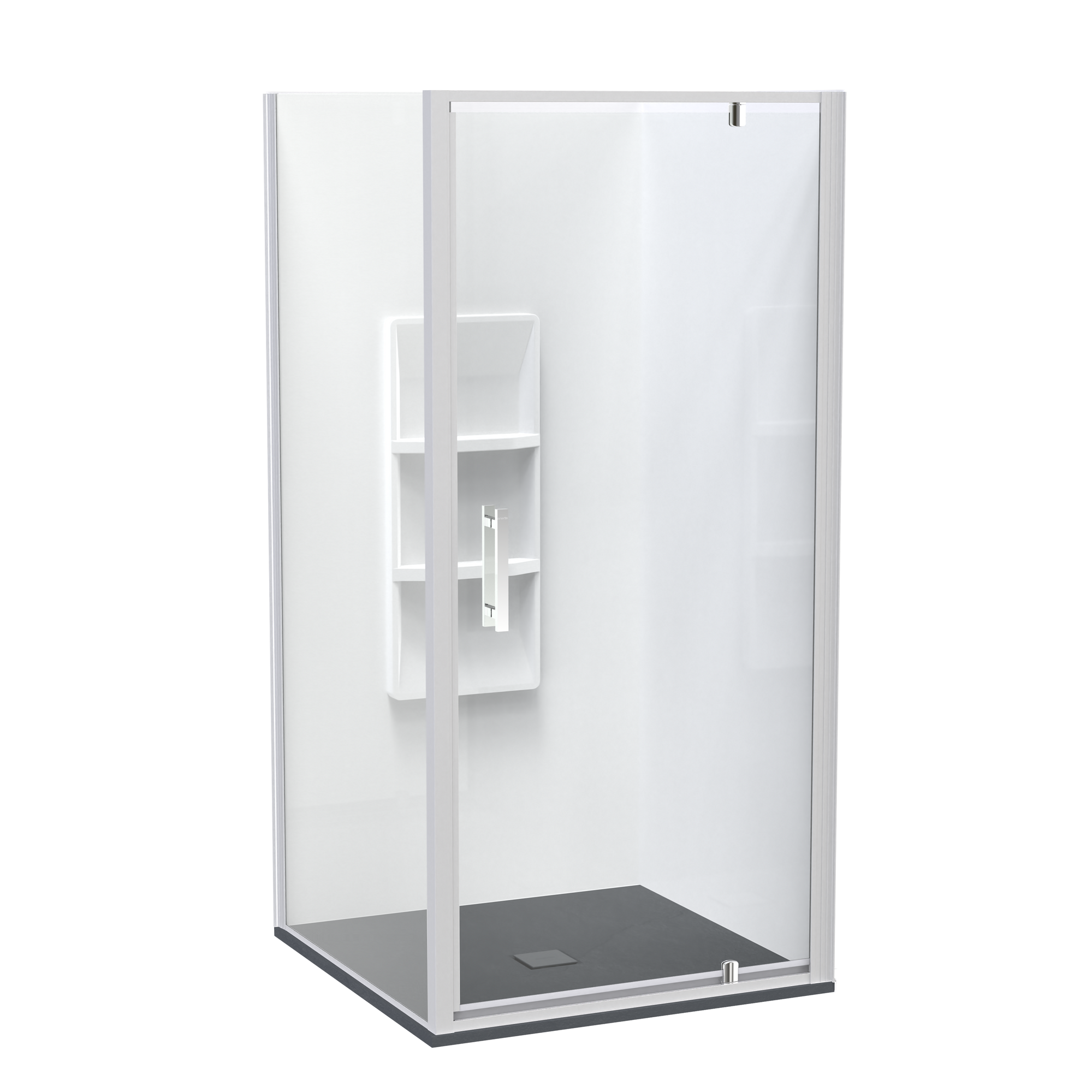 SlateForma Soul 1000x1000 Two Wall Shower