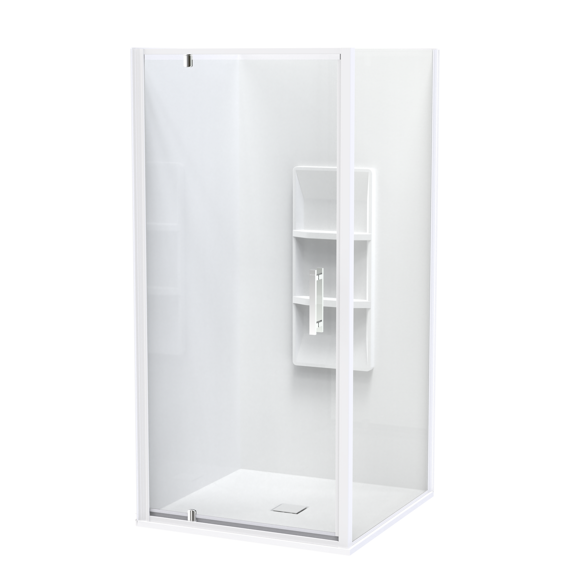 SlateForma Soul 1000x1000 Two Wall Shower