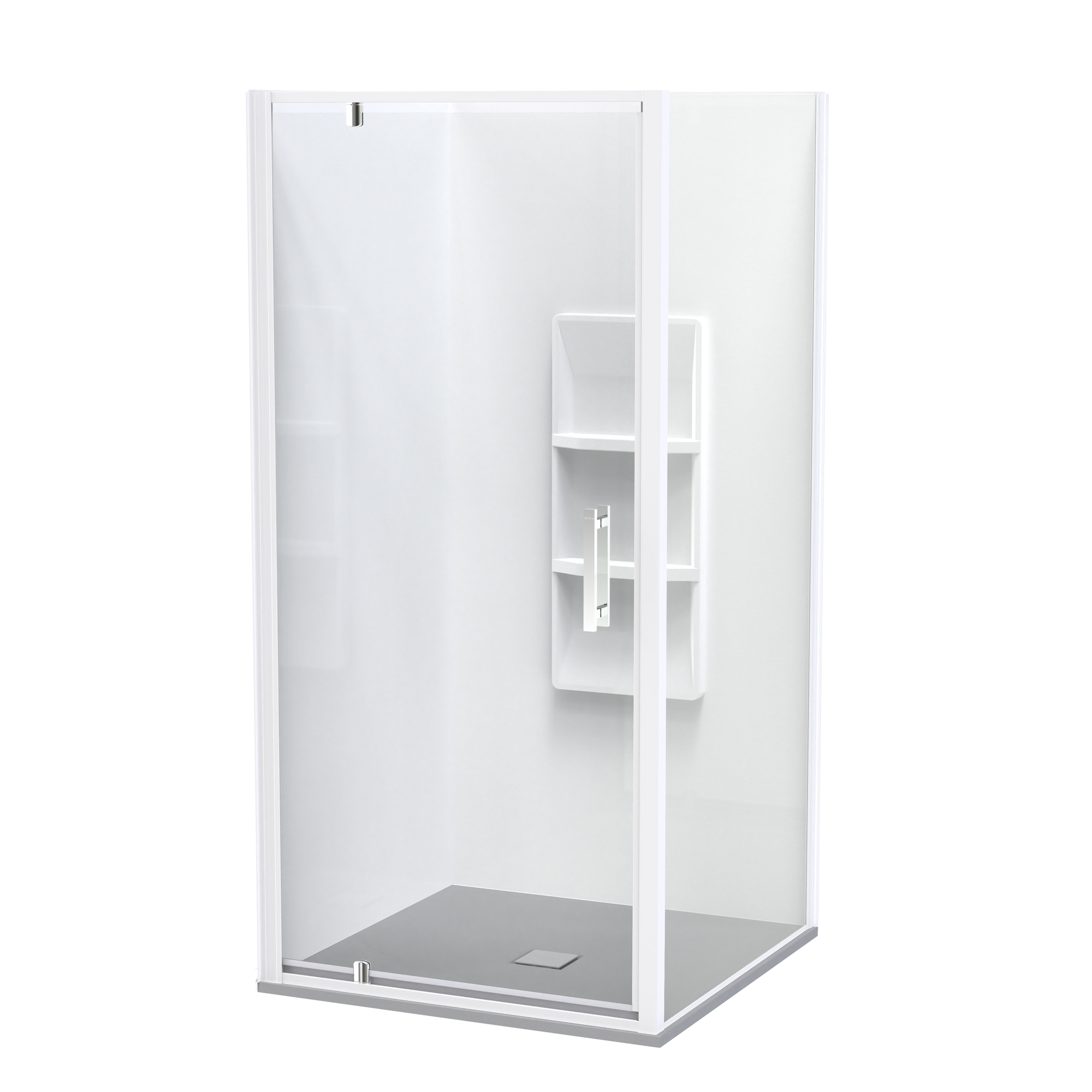 SlateForma Soul 1000x1000 Two Wall Shower