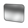 Soji Black 600x750 Framed Mirror