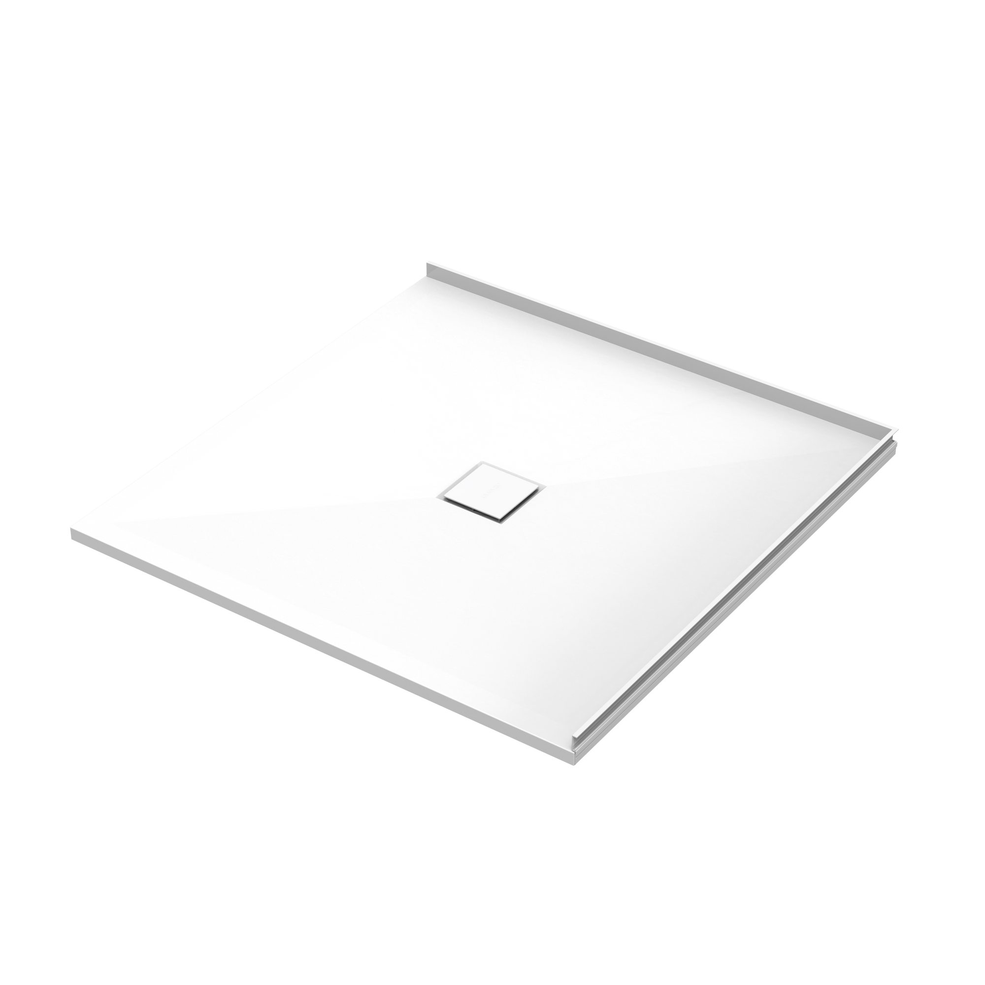 SlateForma Shower Tray - Chalk