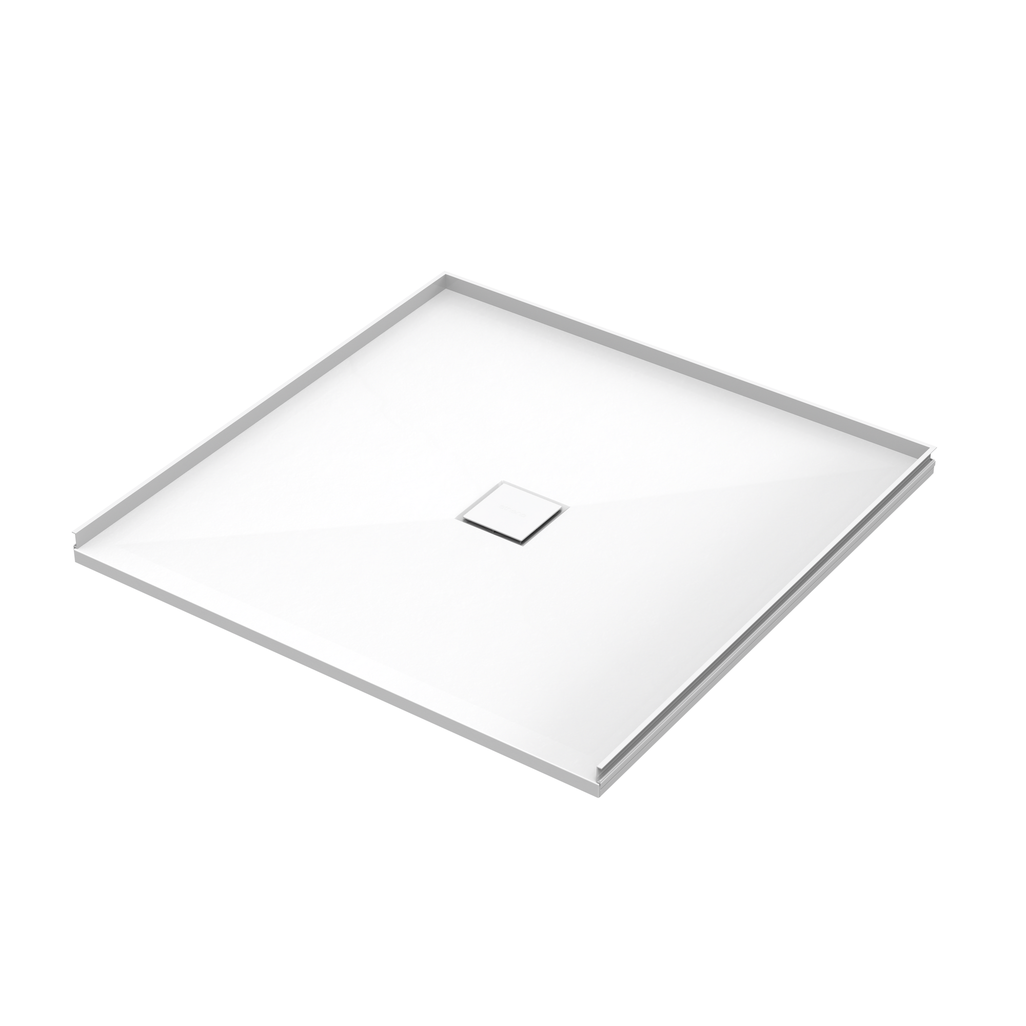 SlateForma Shower Tray - Chalk