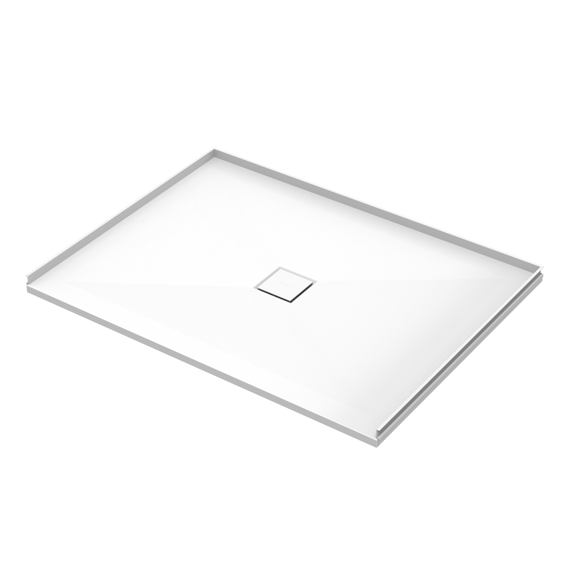 SlateForma Shower Tray - Chalk