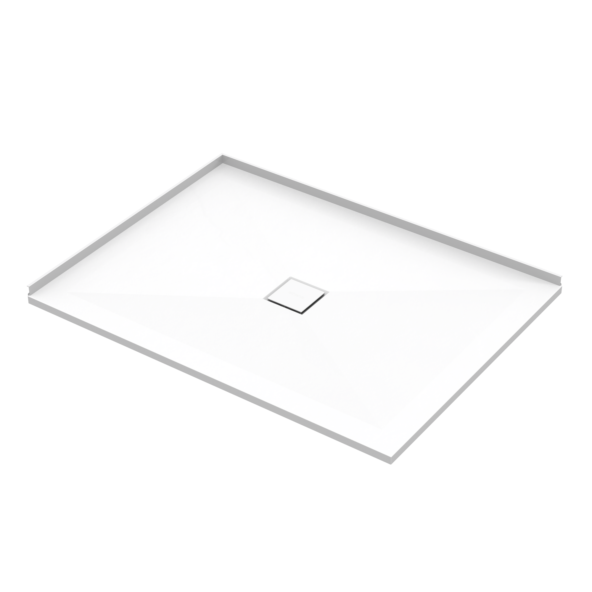 SlateForma Shower Tray - Chalk