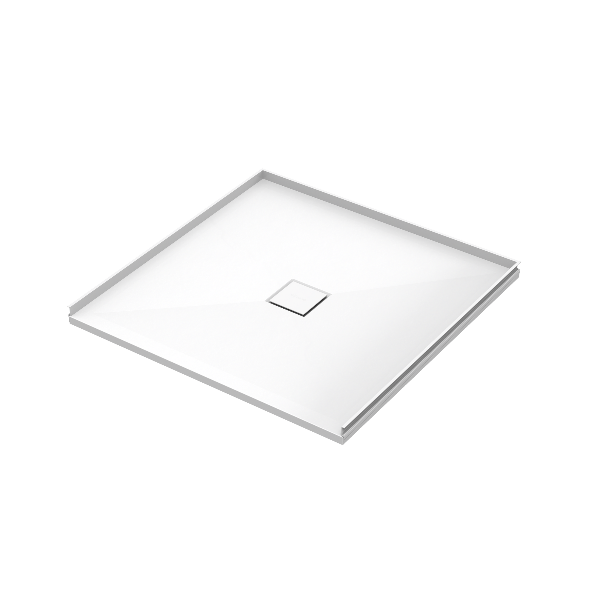 SlateForma Shower Tray - Chalk