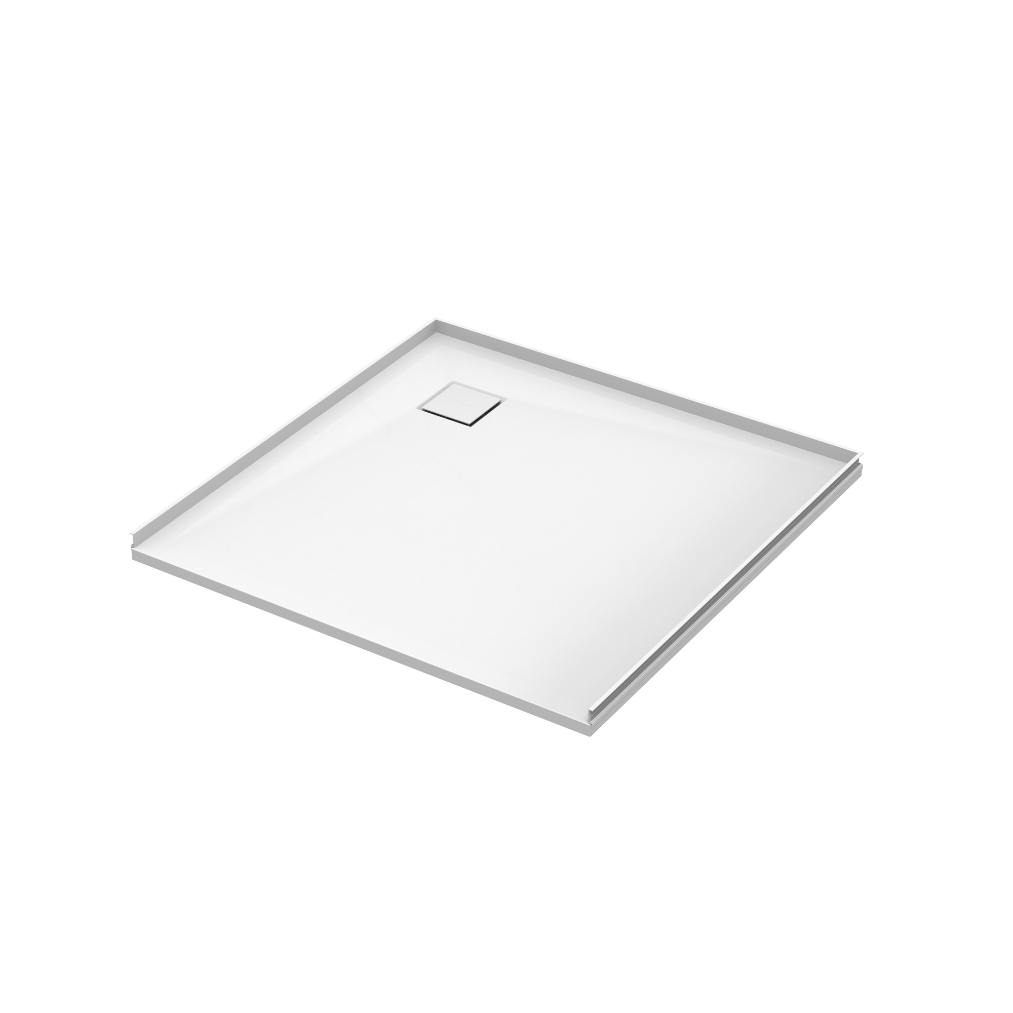 SlateForma Shower Tray - Chalk
