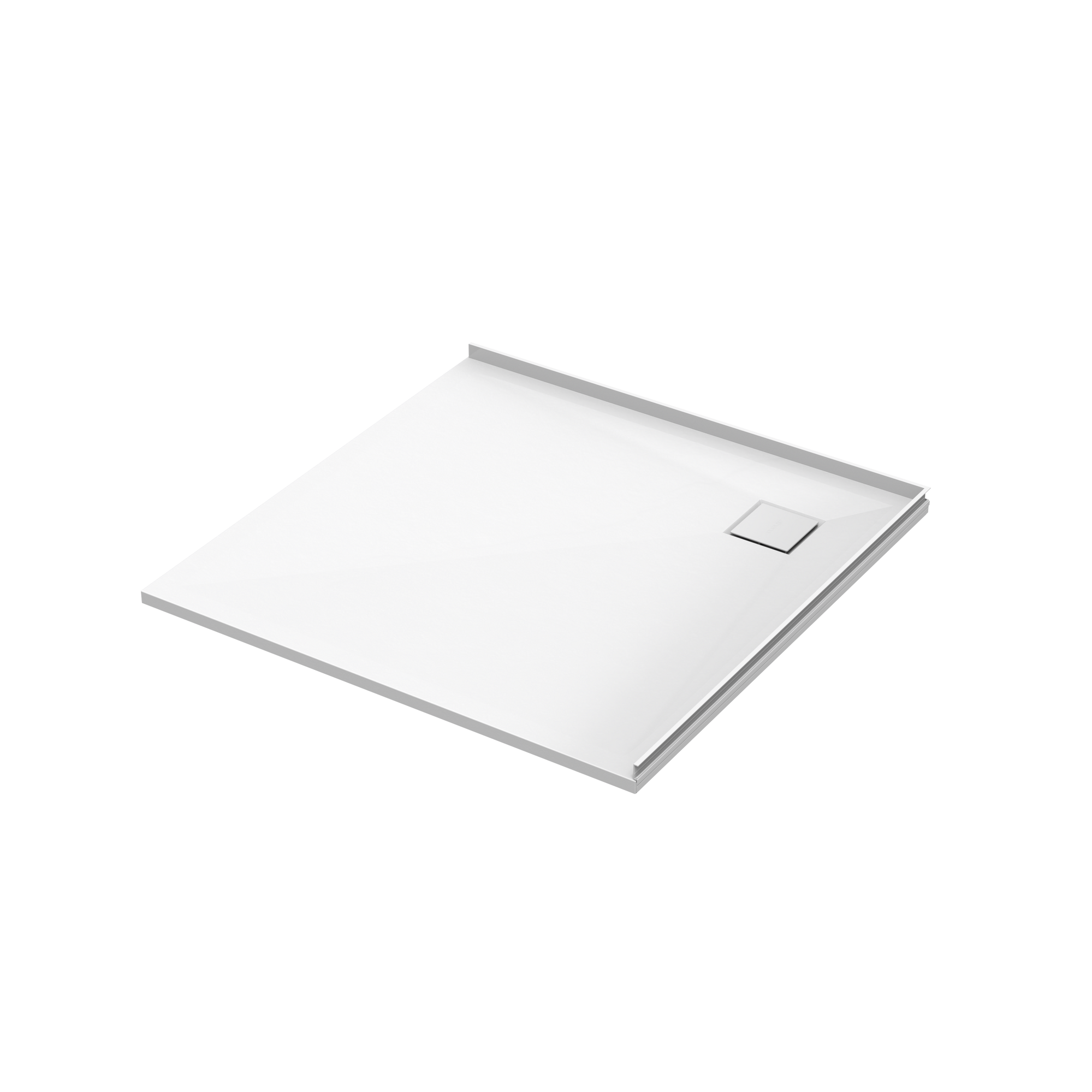 SlateForma Shower Tray - Chalk