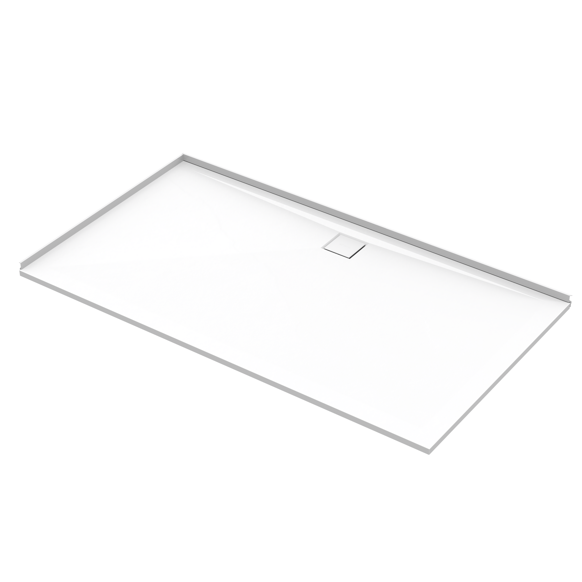 SlateForma Shower Tray - Chalk
