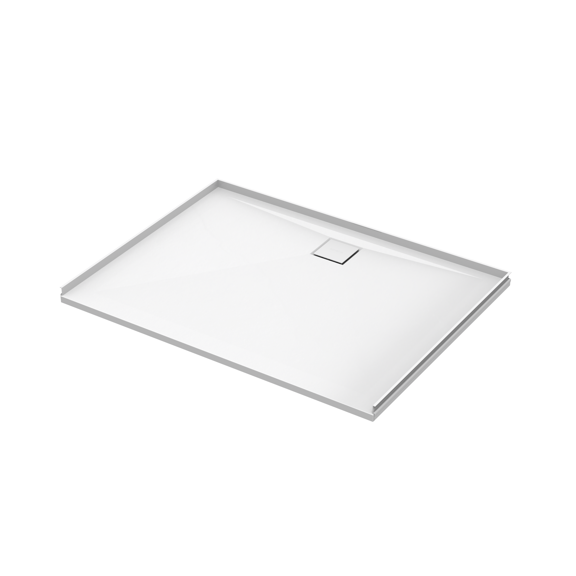 SlateForma Shower Tray - Chalk