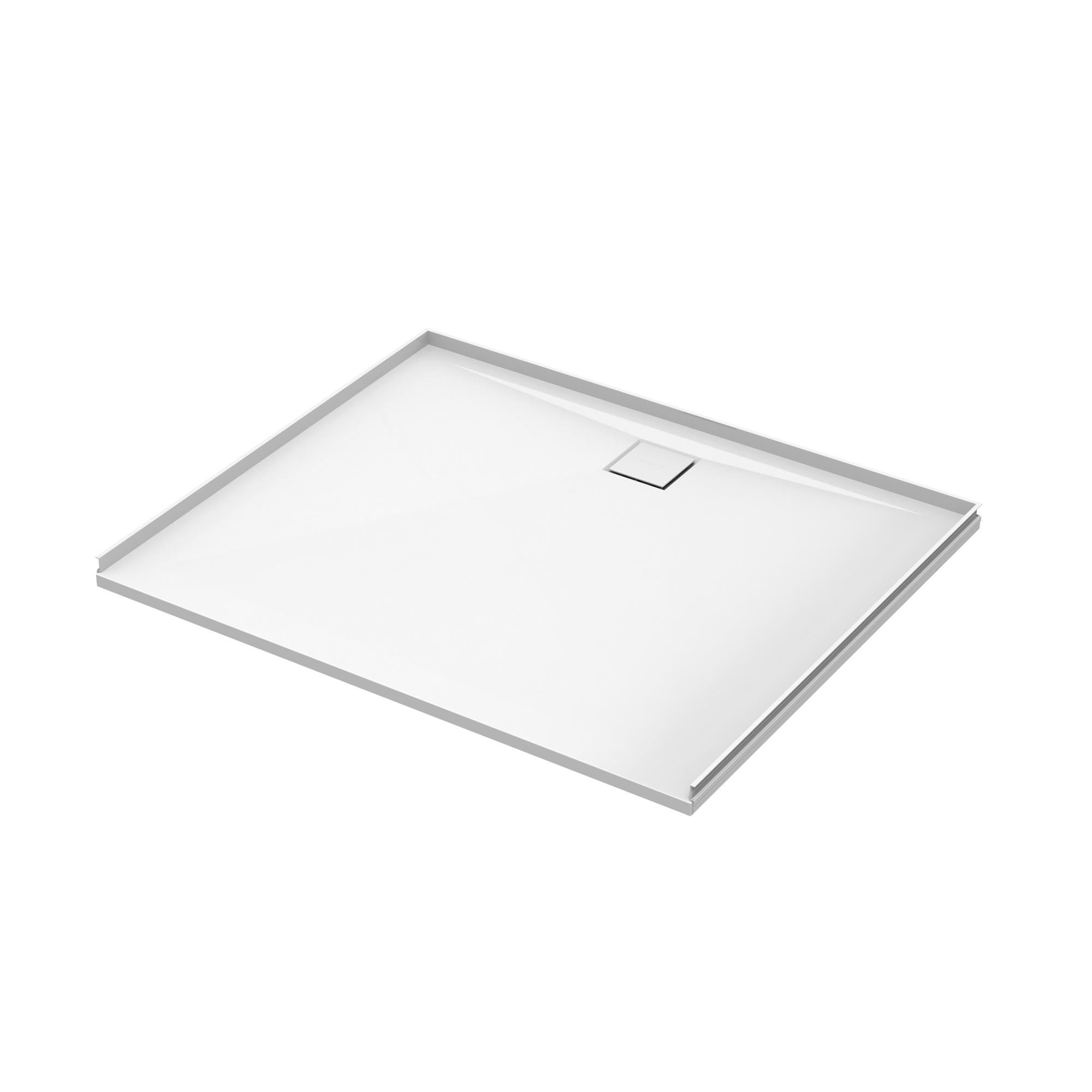 SlateForma Shower Tray - Chalk