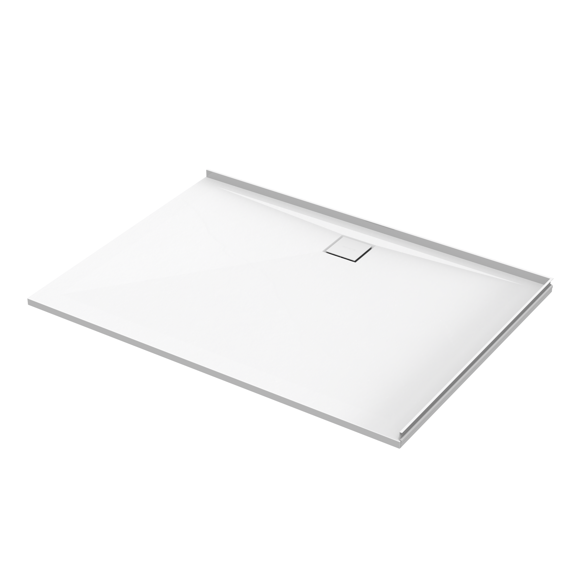 SlateForma Shower Tray - Chalk