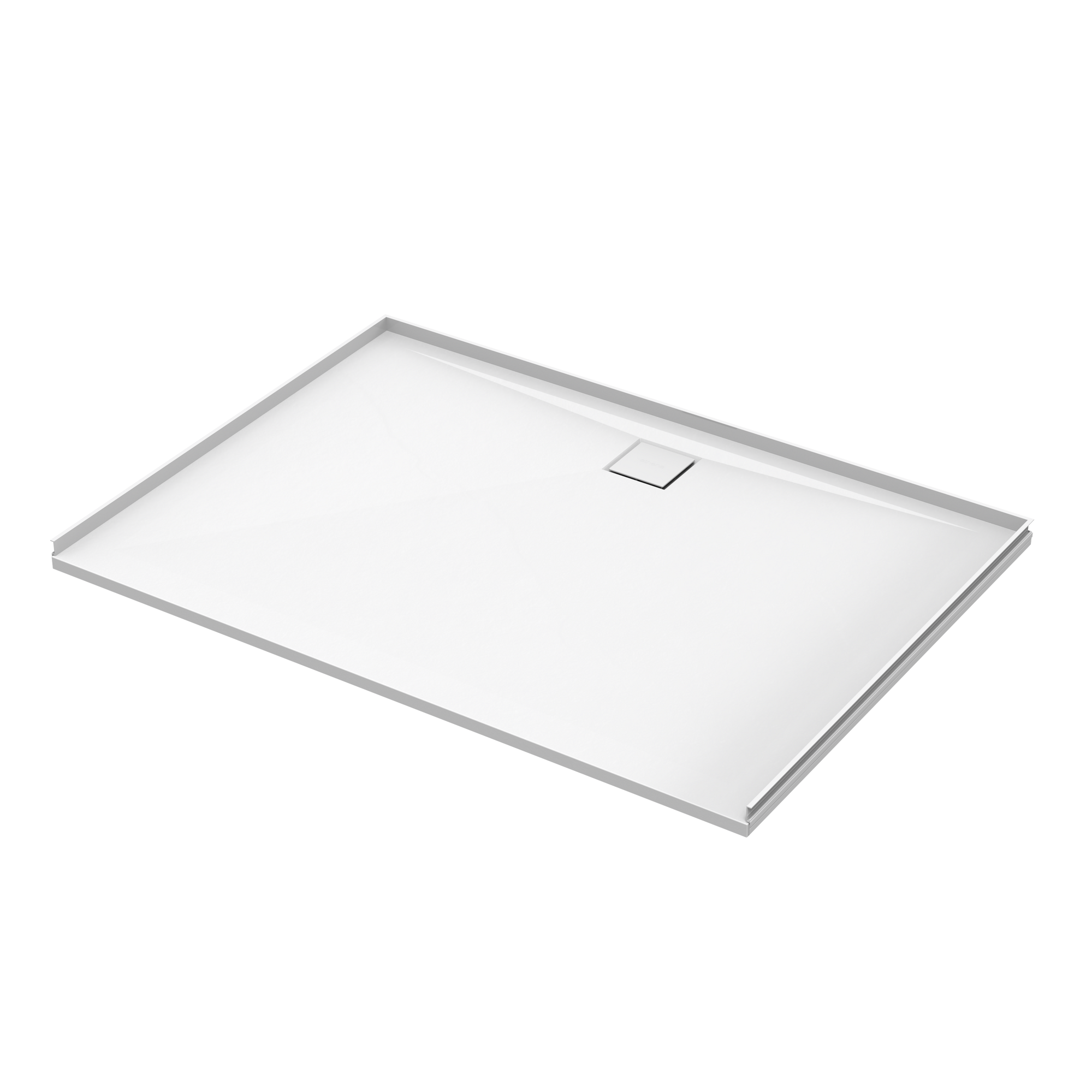 SlateForma Shower Tray - Chalk