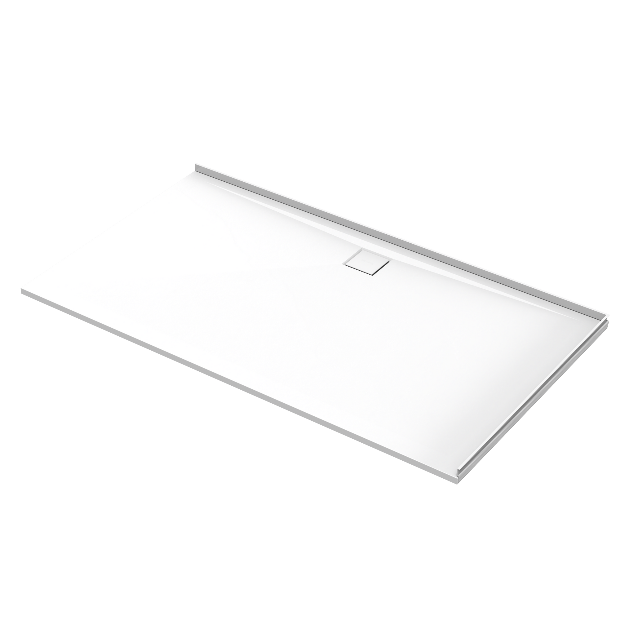 SlateForma Shower Tray - Chalk