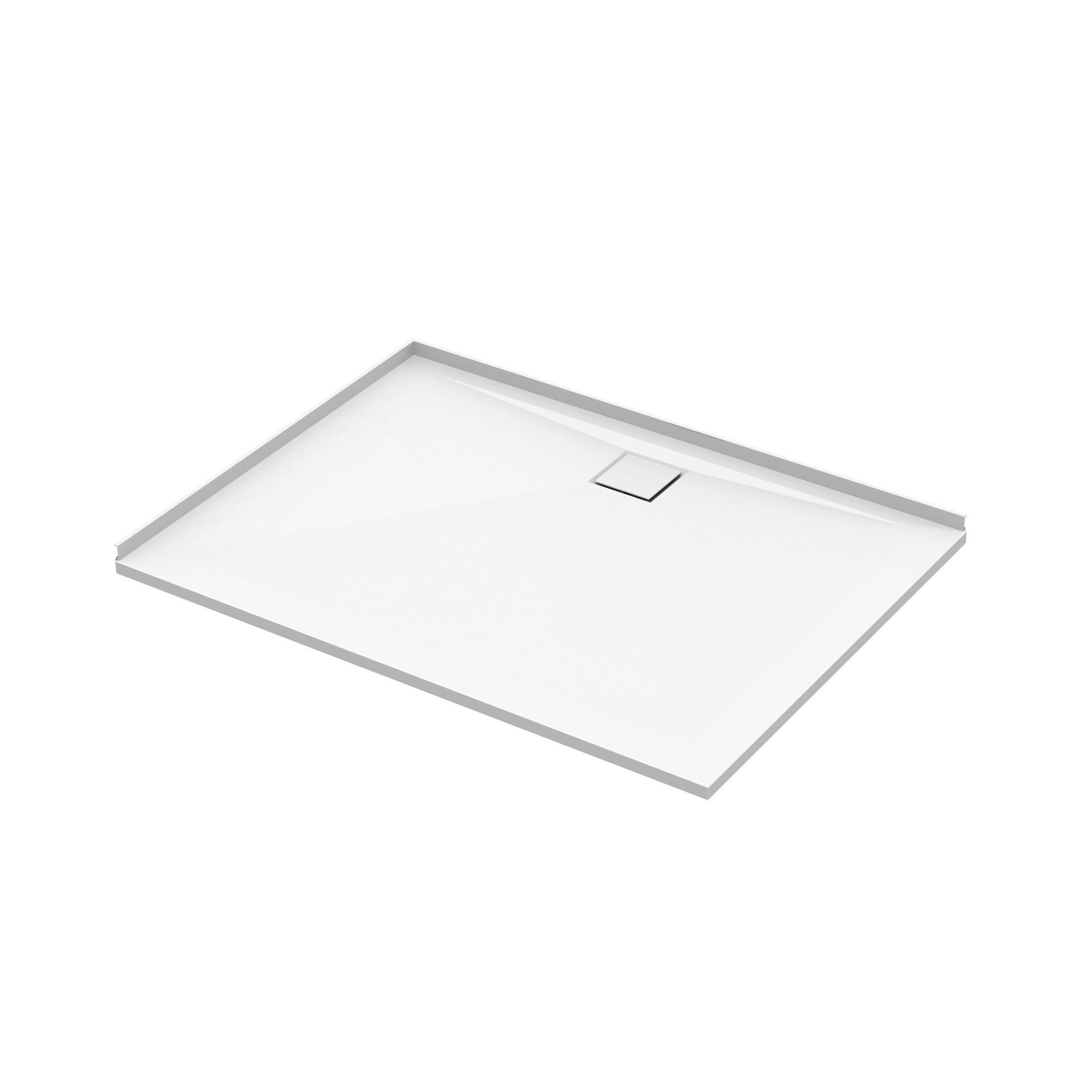 SlateForma Shower Tray - Chalk