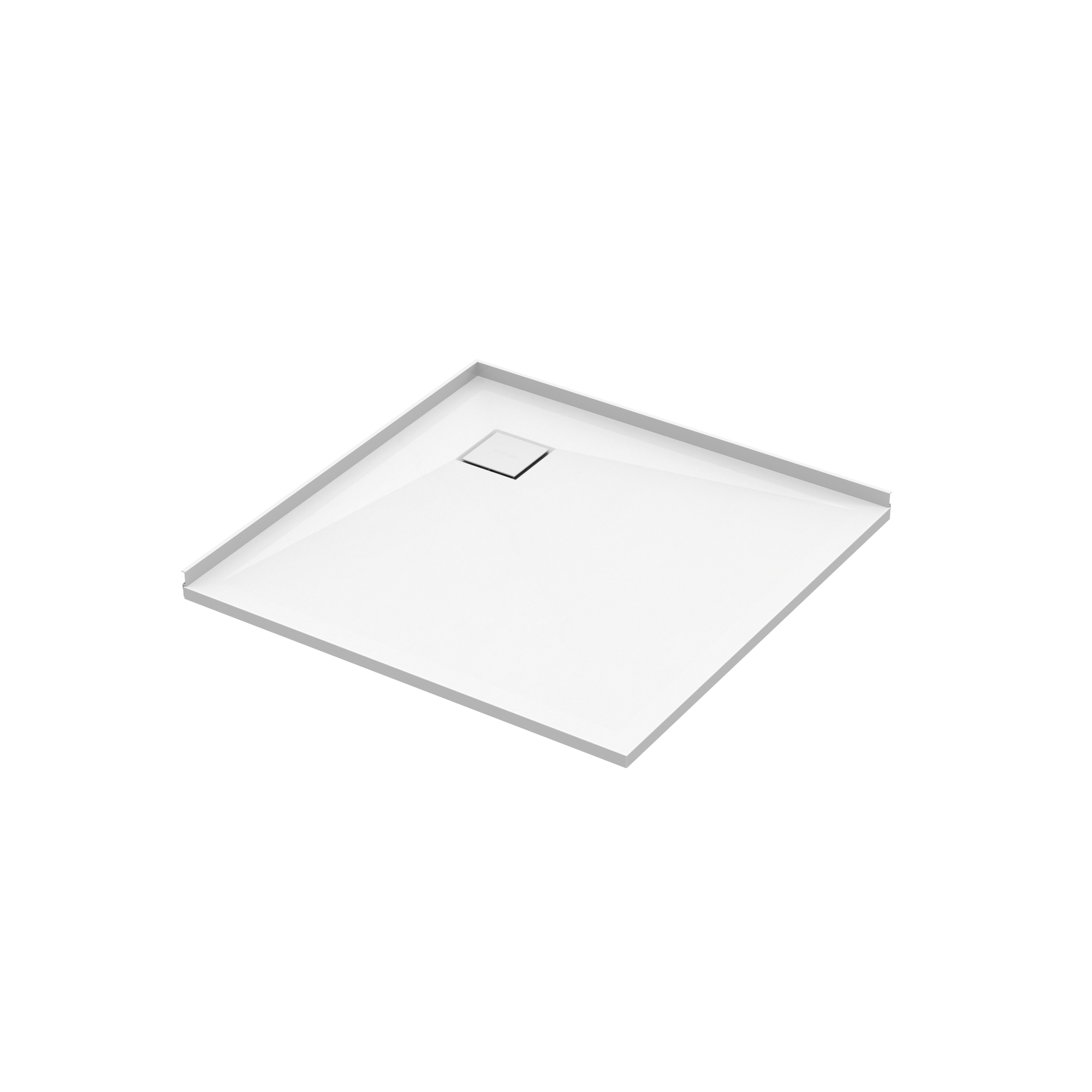 SlateForma Shower Tray - Chalk