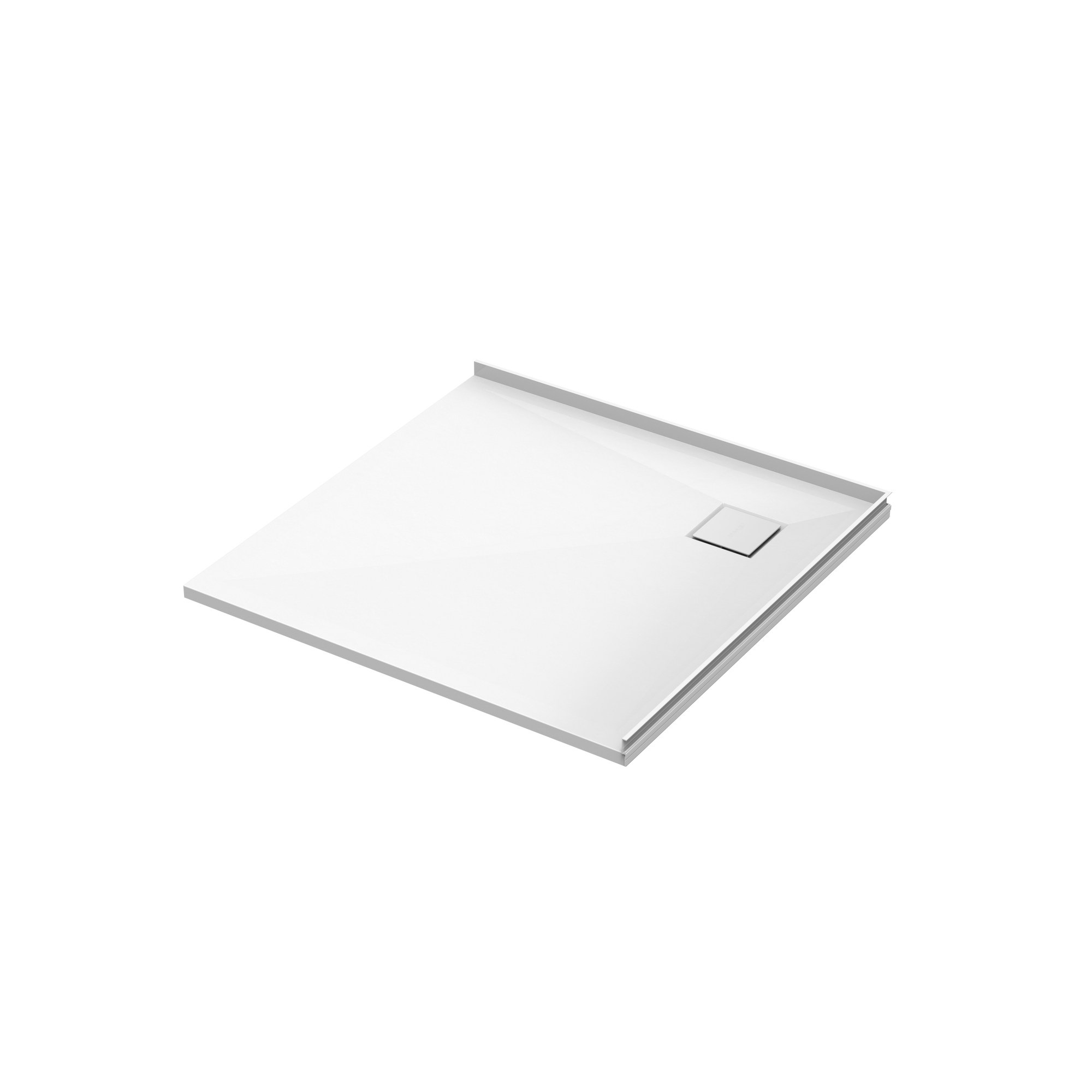 SlateForma Shower Tray - Chalk