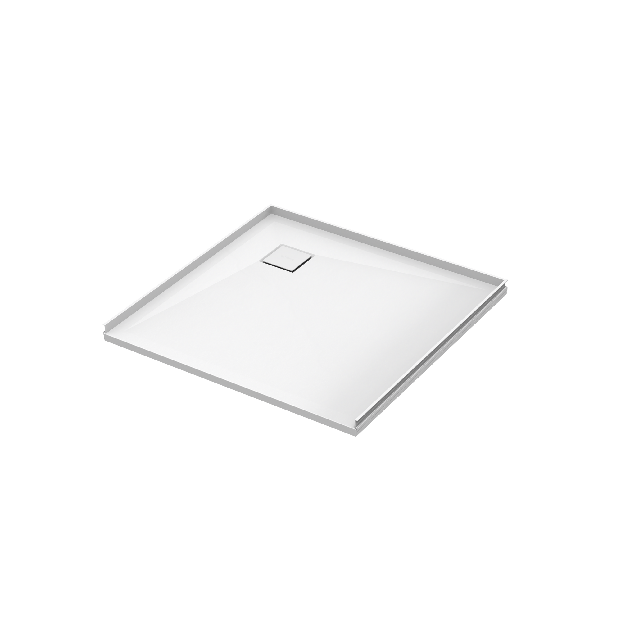 SlateForma Shower Tray - Chalk