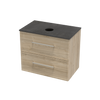 Array Berlin Laminam 750 Double Drawer Wall Vanity
