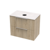 Array Riada Laminam 750 Double Drawer Wall Vanity