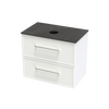 Array Berlin Laminam 750 Double Drawer Wall Vanity