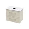 Array Oslo Laminam 750 Double Drawer Wall Vanity