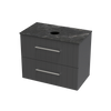 Array Berlin Serifos 800 Double Drawer Wall Vanity