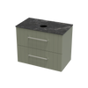 Array Berlin Serifos 800 Double Drawer Wall Vanity