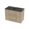 Array Kawhia Laminam 1000 Double Drawer Wall Vanity
