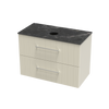 Array Kawhia Laminam 1000 Double Drawer Wall Vanity