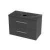 Array Kawhia Laminam 1000 Double Drawer Wall Vanity