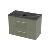 Array Kawhia Laminam 1000 Double Drawer Wall Vanity