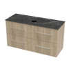 Array Kawhia Laminam 1200 4 Drawer Wall Vanity