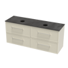 Array Berlin Laminam 1500 Double Basin 4 Drawer Wall Vanity