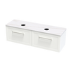 Array Oslo Laminam 1500 Double Basin 2 Drawer Vanity