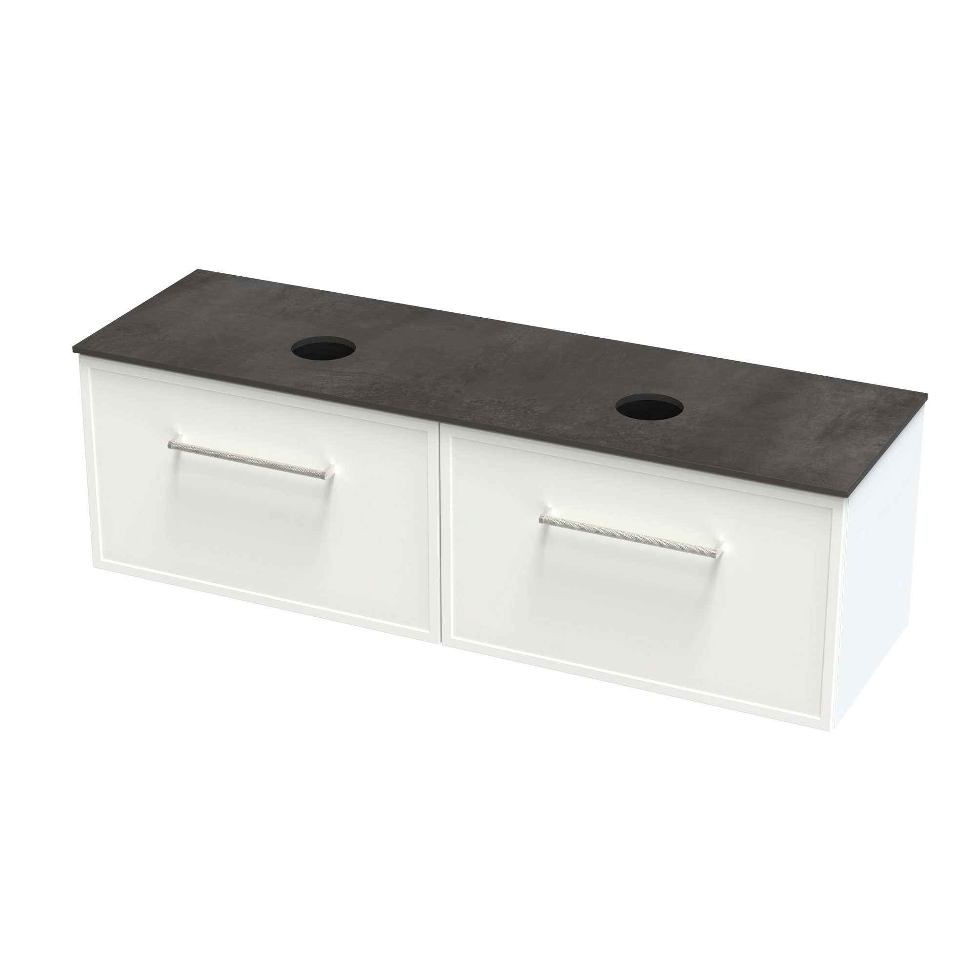 Array Drawer Array Berlin Laminam 1500 Double Basin 2 Drawer Vanity