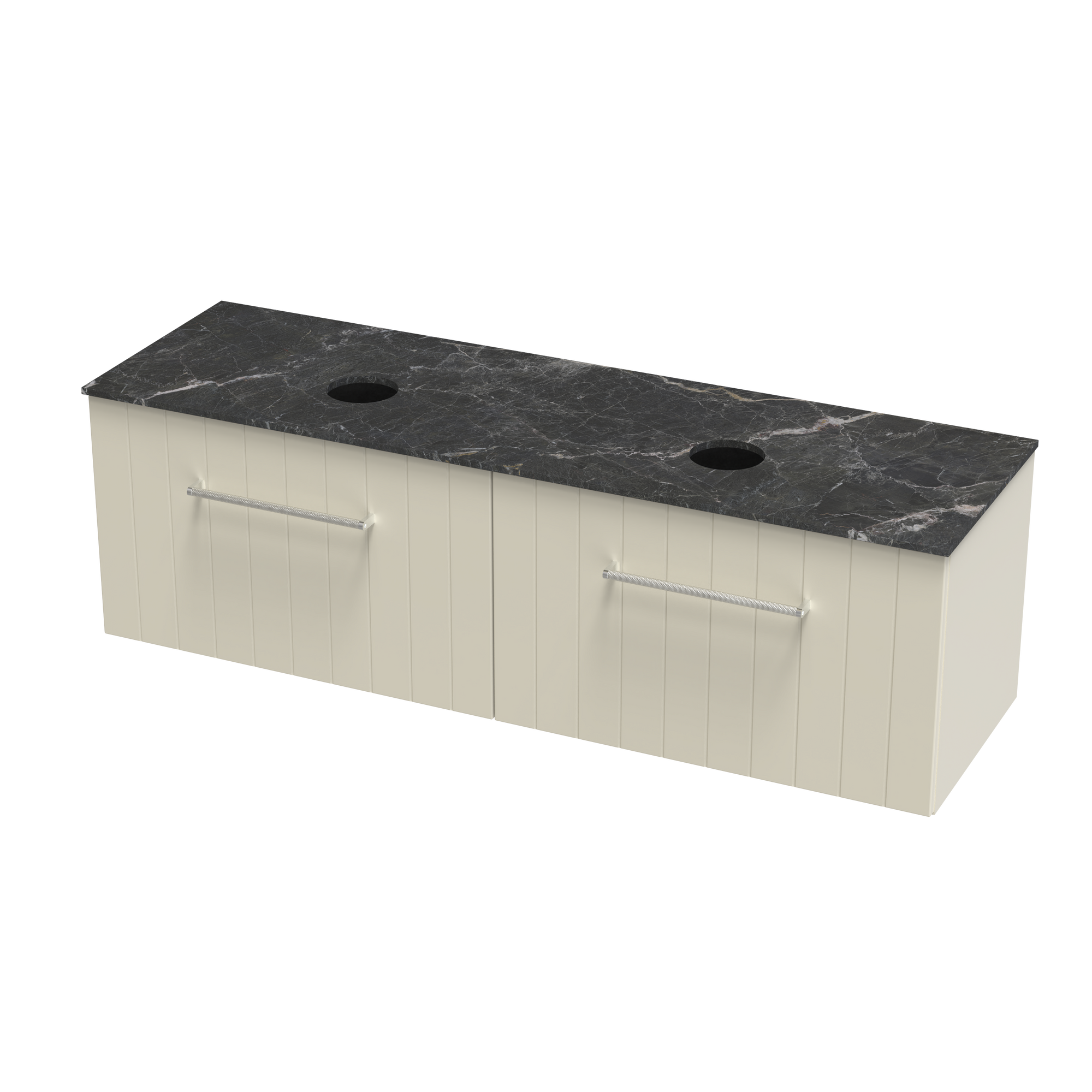 Array Drawer Array Kawhia Laminam 1500 Double Basin 2 Drawer Vanity