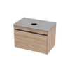 Syrtari Laminam 750 1 Drawer Wall Vanity