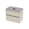 Syrtari Laminam 750 Double Drawer Wall Vanity