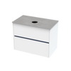 Syrtari Laminam 800 Double Drawer Wall Vanity