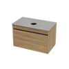 Syrtari Laminam 800 1 Drawer Wall Vanity