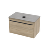 Syrtari Laminam 800 1 Drawer Wall Vanity