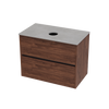 Syrtari Laminam 800 Double Drawer Wall Vanity