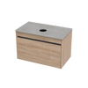 Syrtari Laminam 800 1 Drawer Wall Vanity