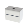 Syrtari Laminam 800 Double Drawer Wall Vanity